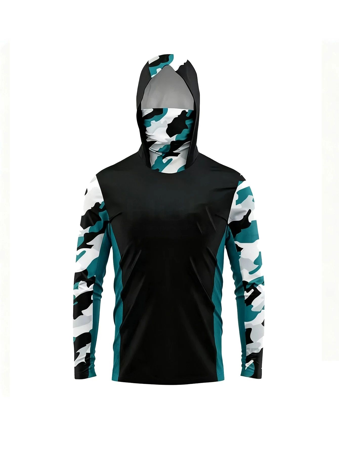 Fishing Hoodie - Camisa con capucha para pesca al